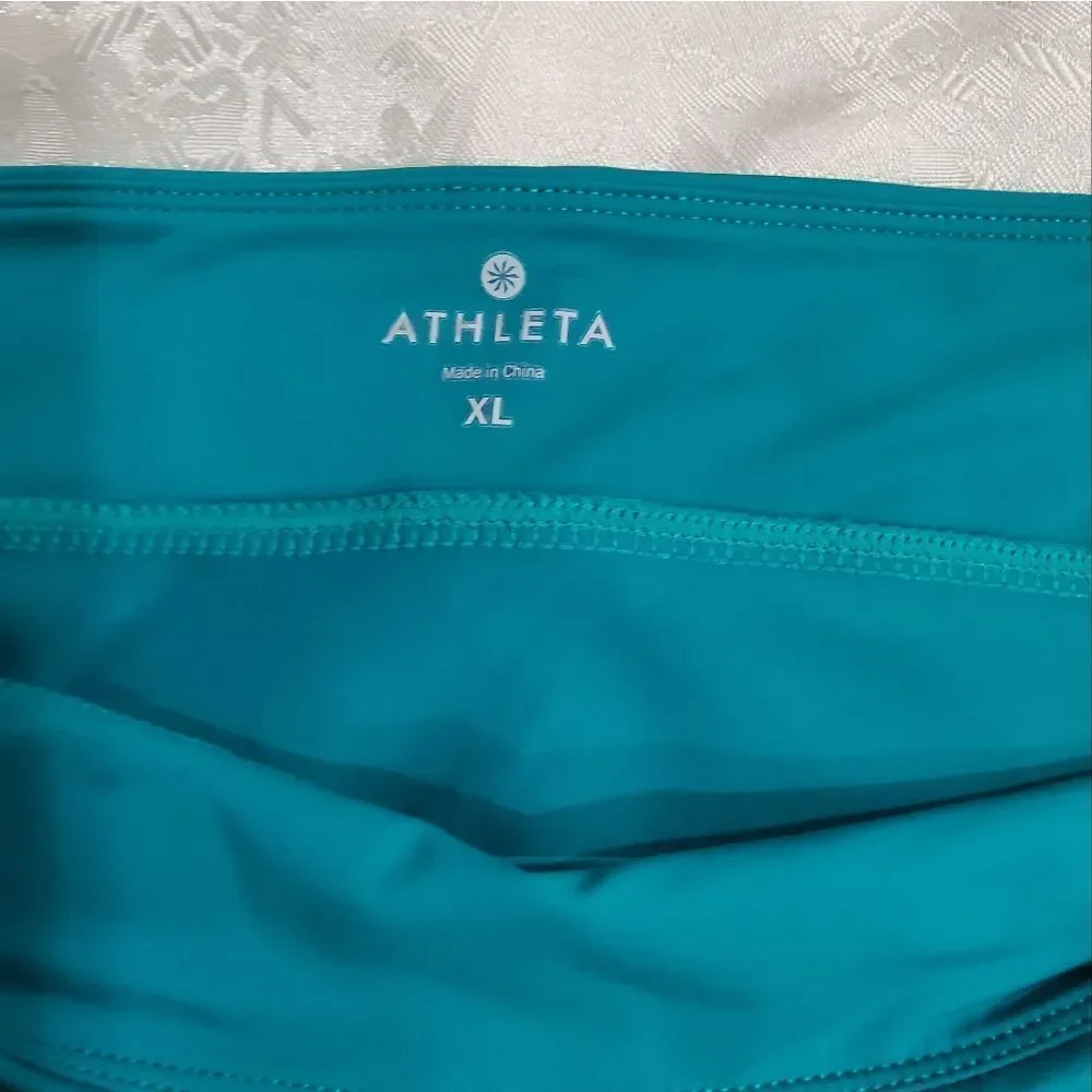 Athleta Women's Scrunch Swim Skirt Size XL